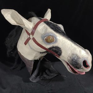 White Horse #2 Haitian Carnival Mask