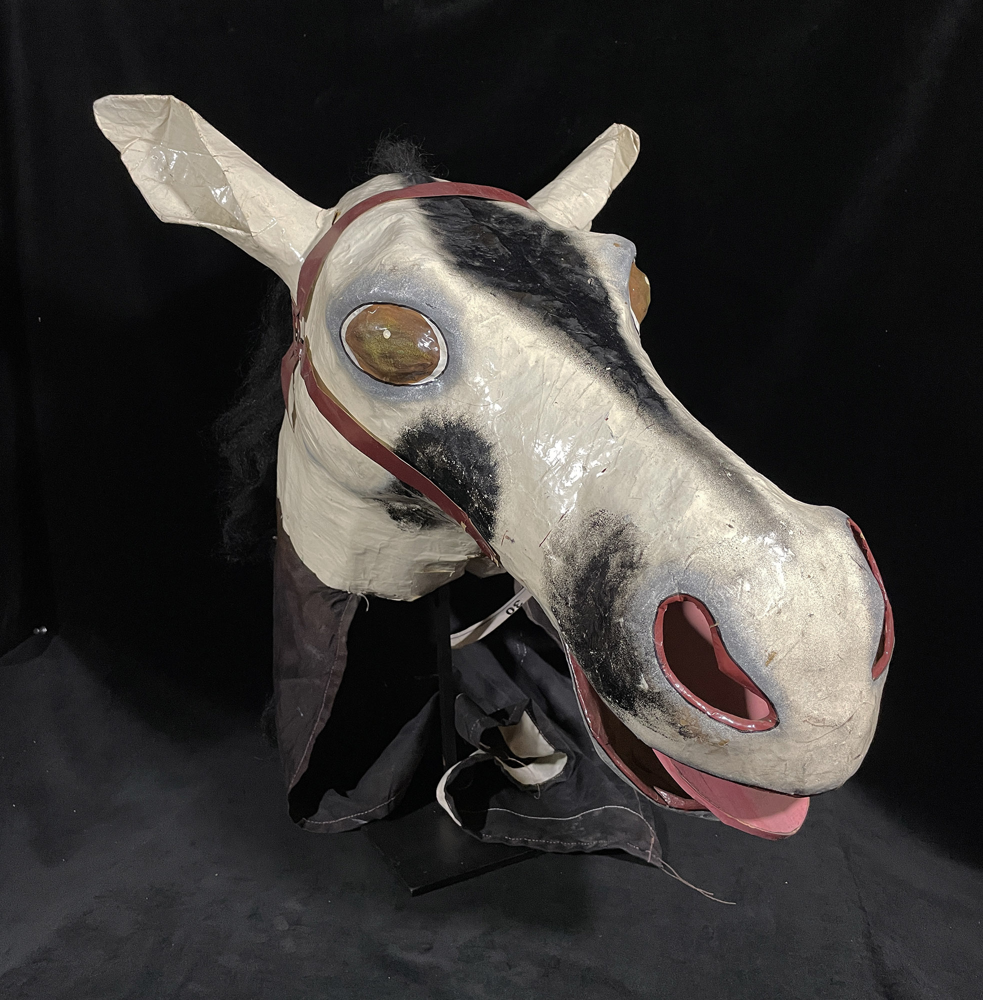 White Horse #2 Haitian Carnival Mask