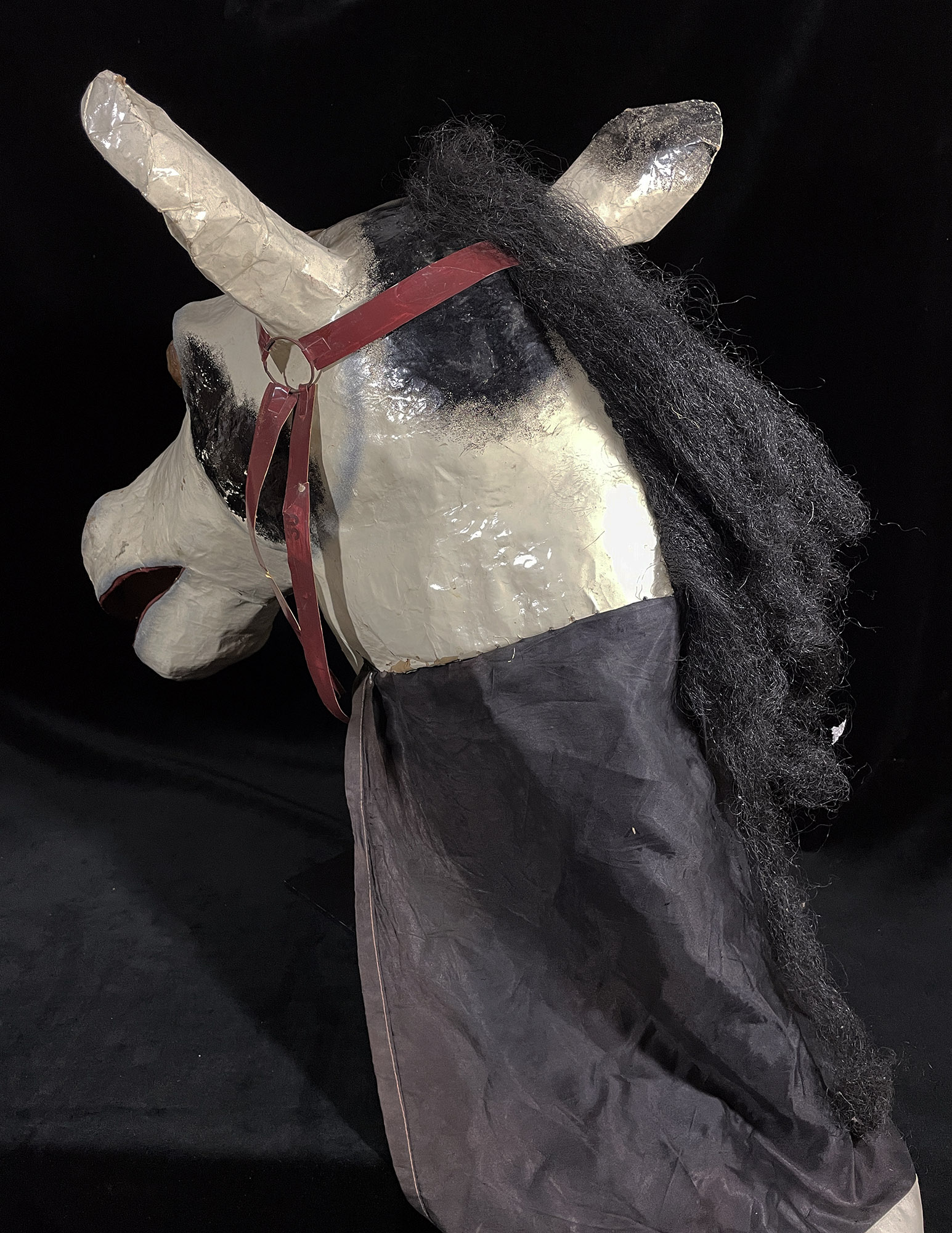 White Horse #2 Haitian Carnival Mask