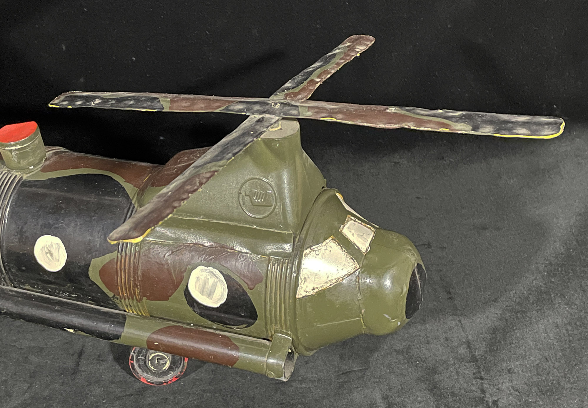 US Invasion Helicopter #2 from plastic bottles
