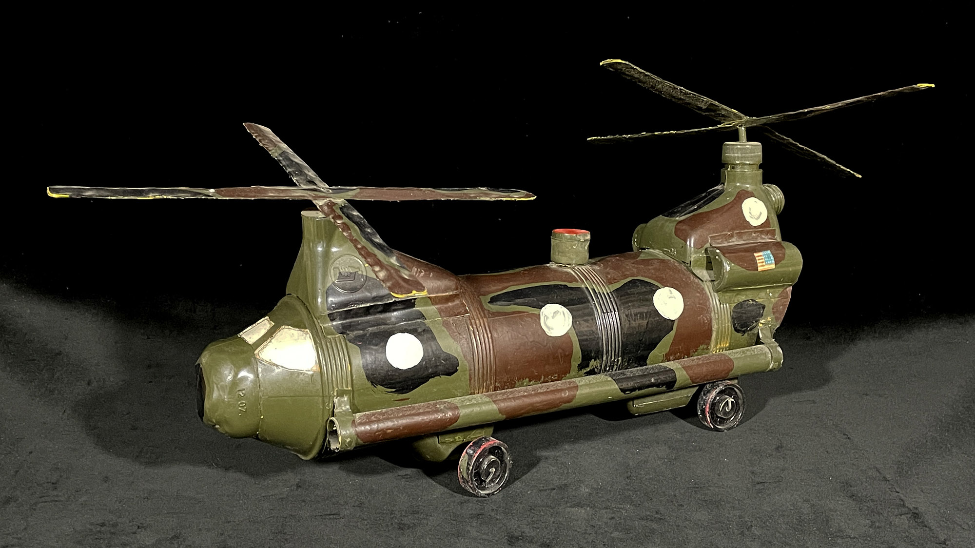 US Invasion Helicopter #2 from plastic bottles