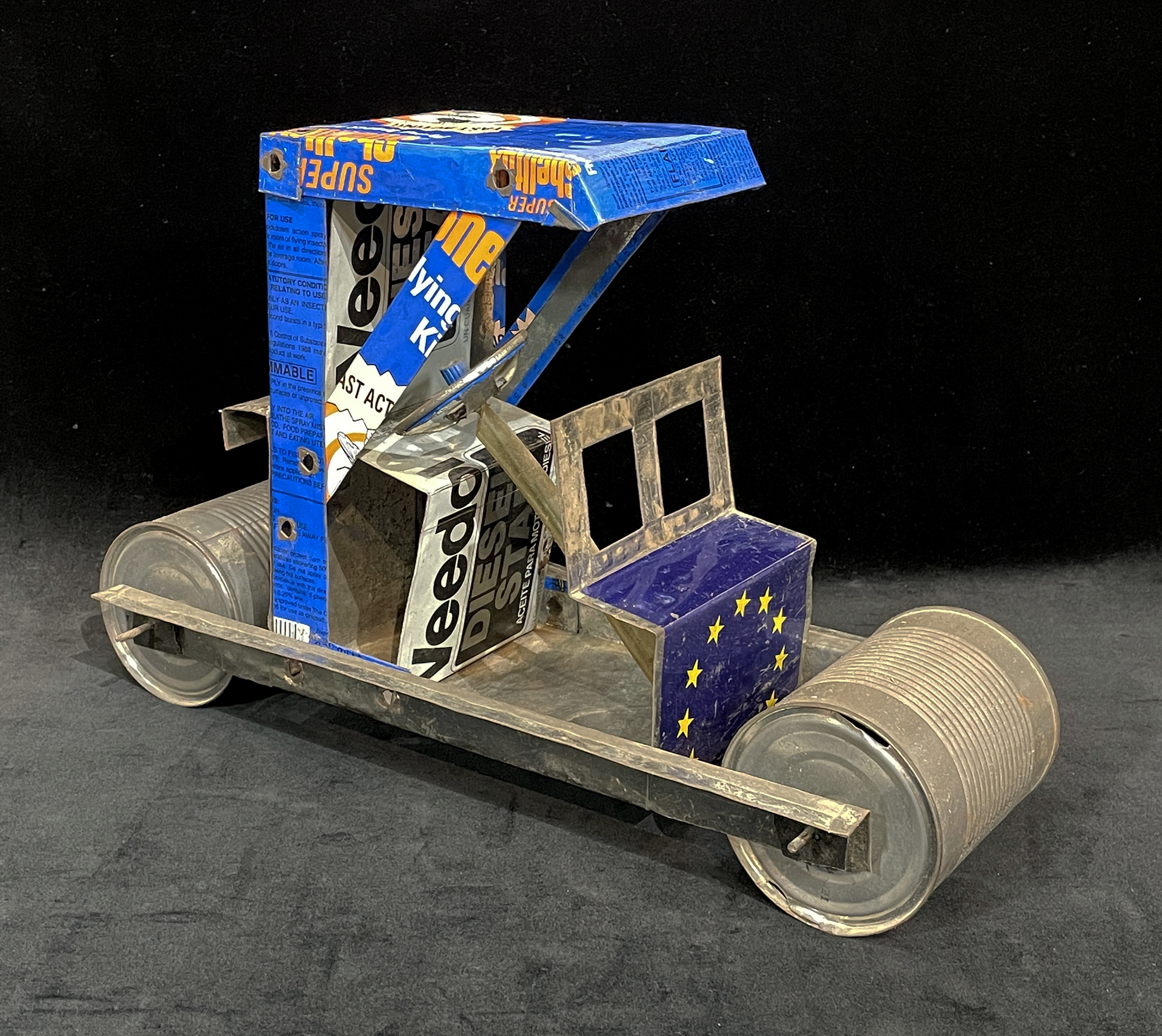 "Shelltex" Haitian Recycled Tin Can Vehicle