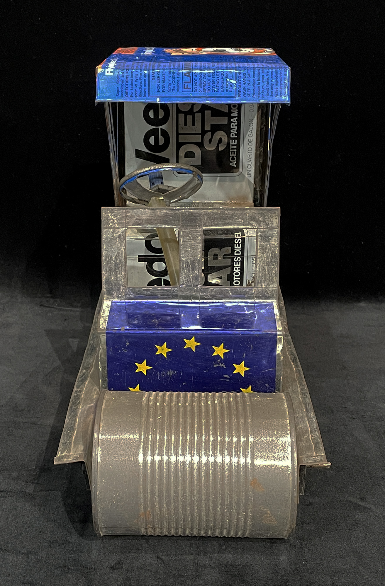 "Shelltex" Haitian Recycled Tin Can Vehicle