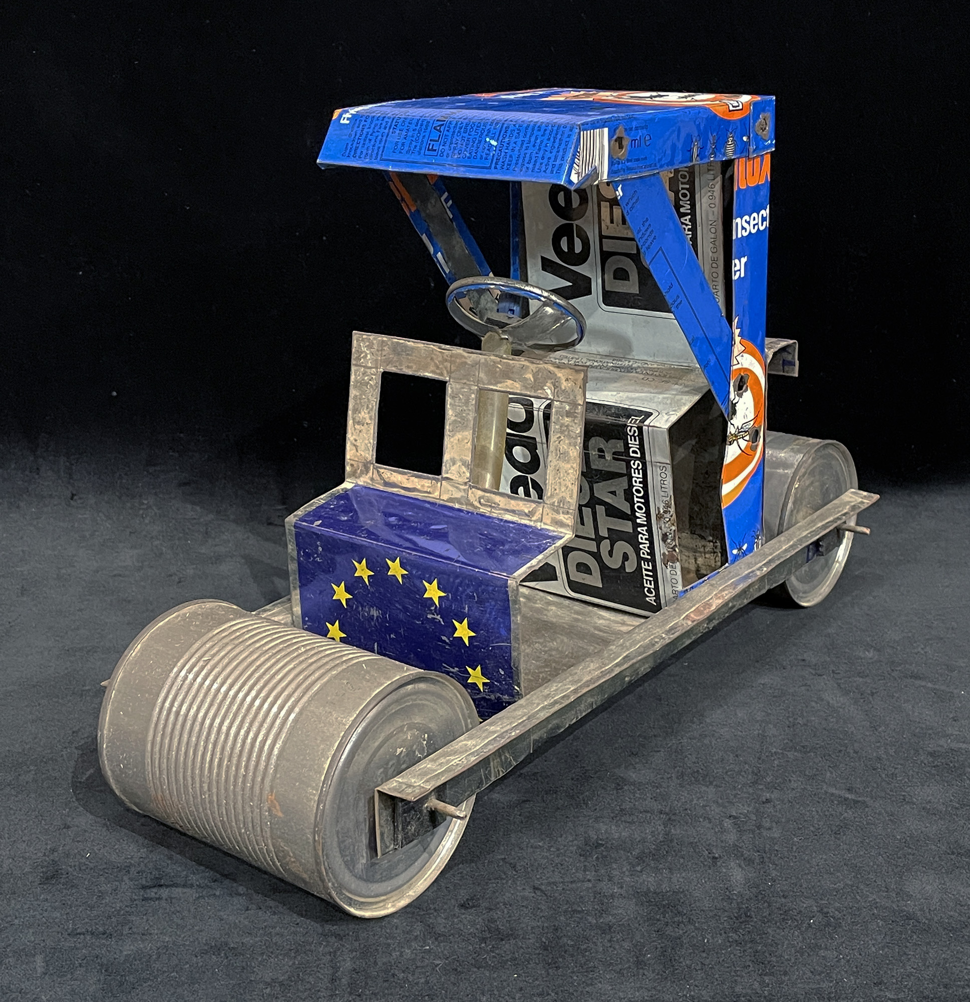 "Shelltex" Haitian Recycled Tin Can Vehicle