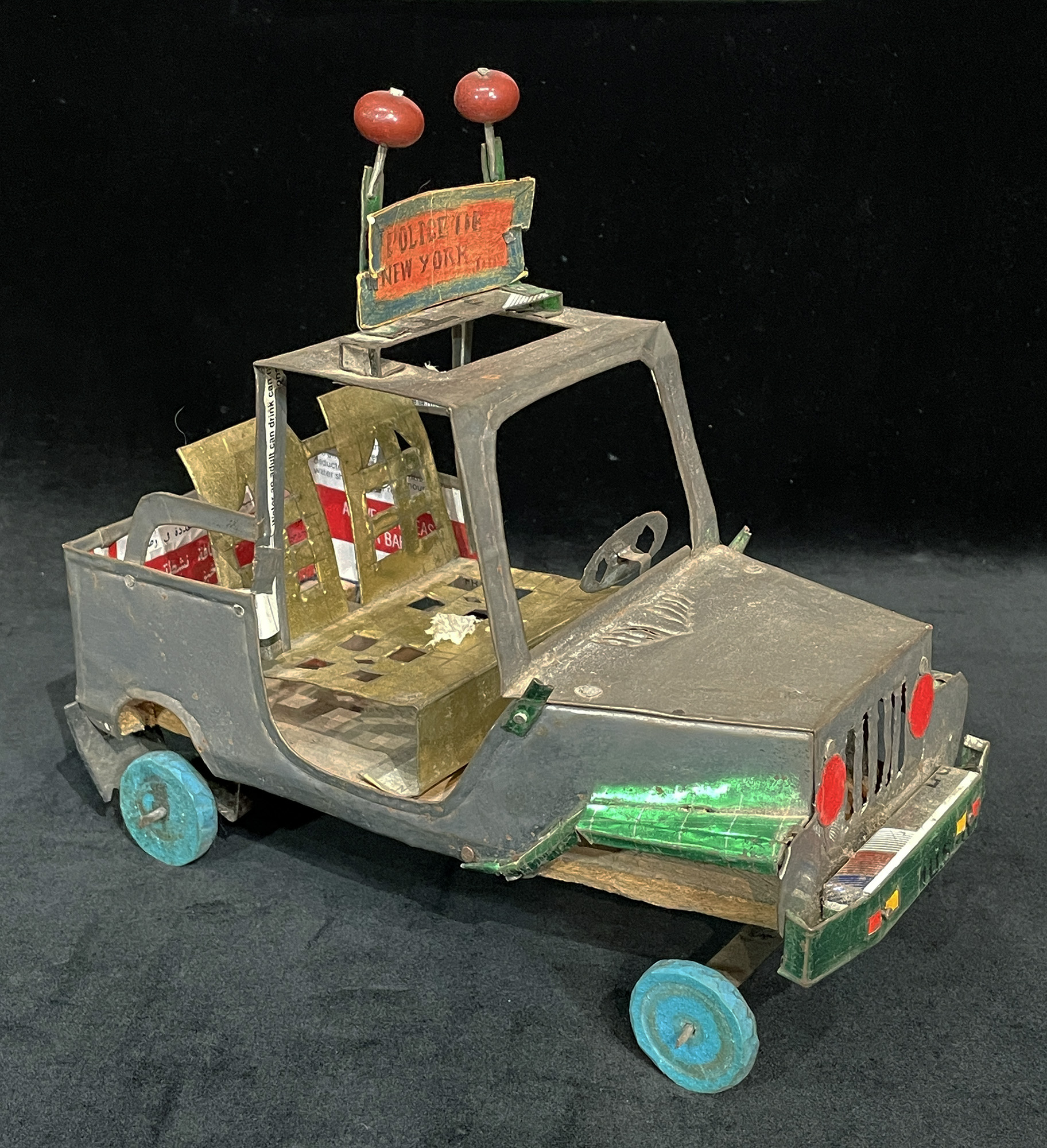 “Police de New York” Tin Can JEEP