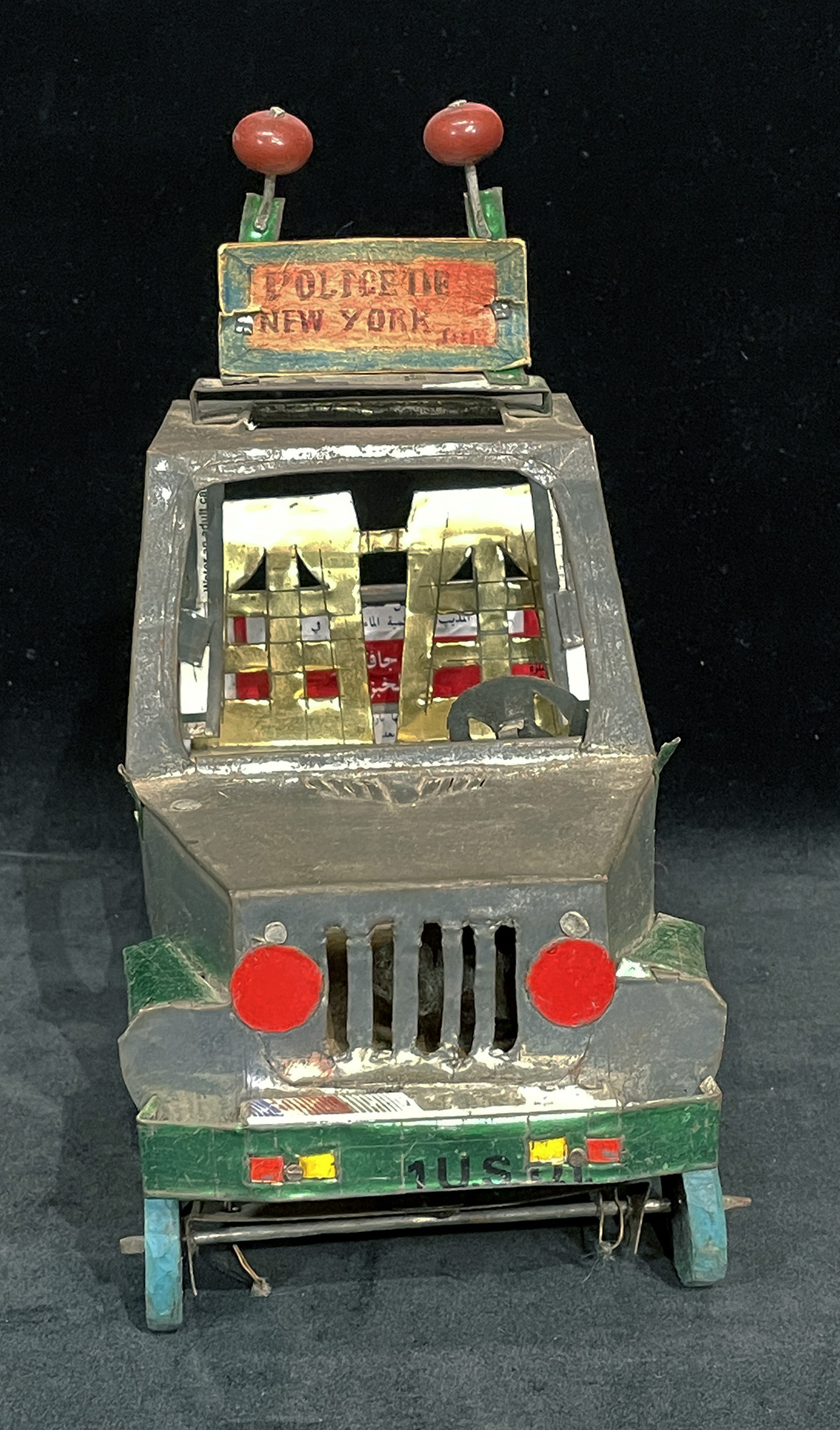 “Police de New York” Tin Can JEEP