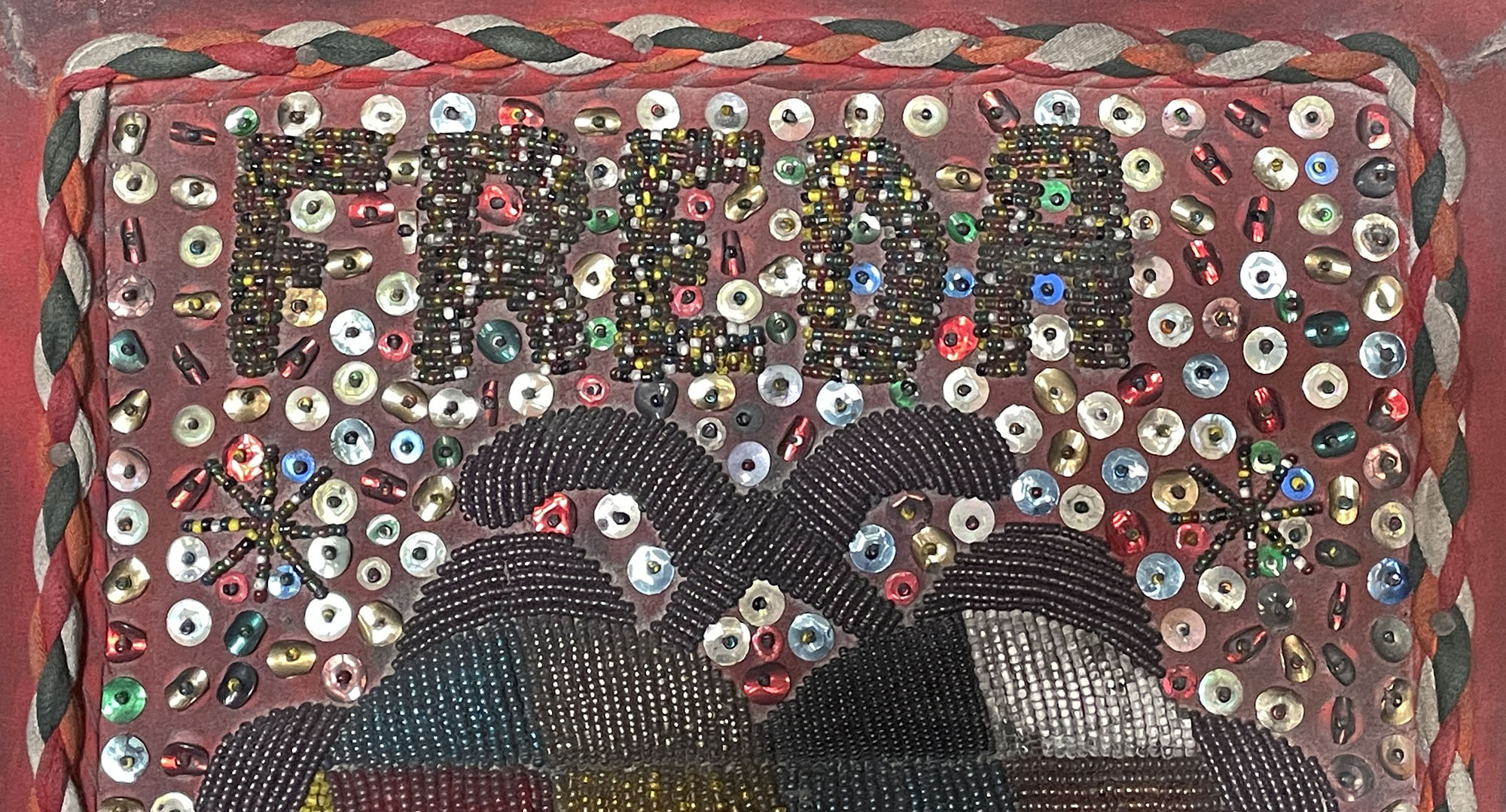Freda - vintage Vodou flag
