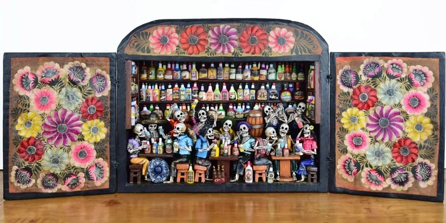 Cantina de los Muertos - retablo (version 10)