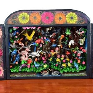 Birds of Paradise - Retablo (version 4)