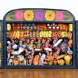 Panaderia de los Muertos (Bakery of the Dead) Retablo