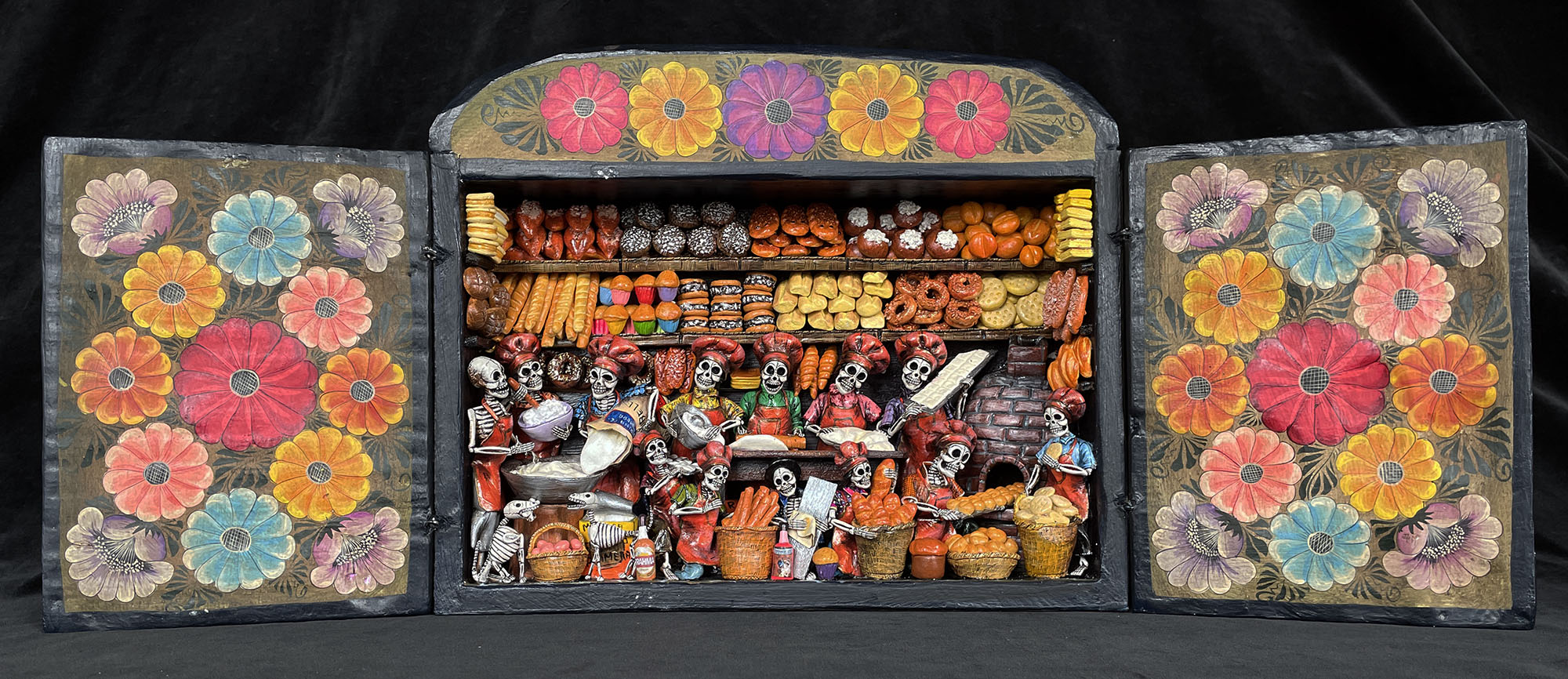 Panaderia de los Muertos (Bakery of the Dead) Retablo