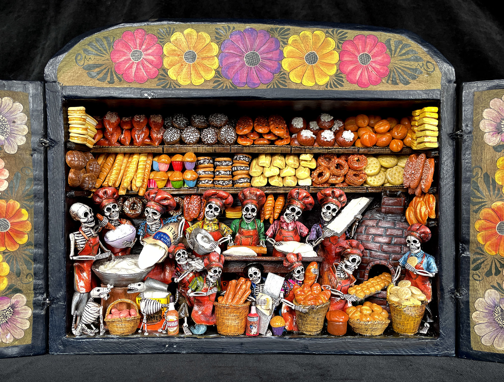 Panaderia de los Muertos (Bakery of the Dead) Retablo