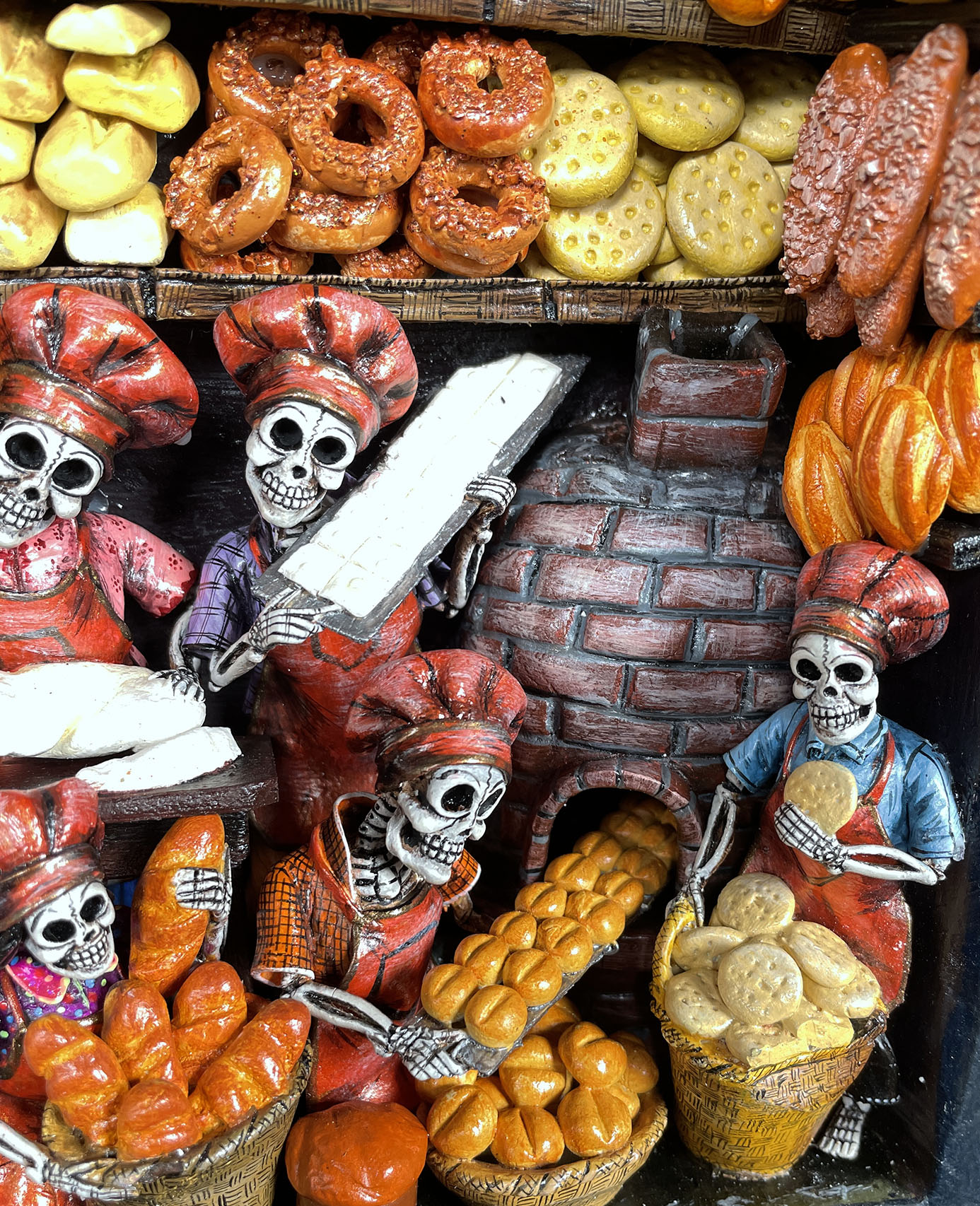 Panaderia de los Muertos (Bakery of the Dead) Retablo