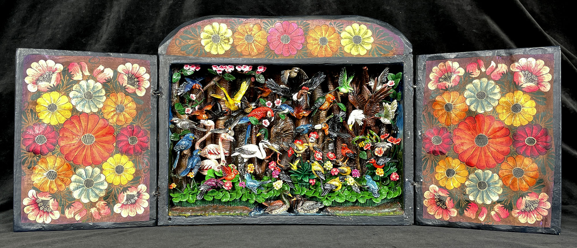 Birds of Paradise - Retablo (version 4)
