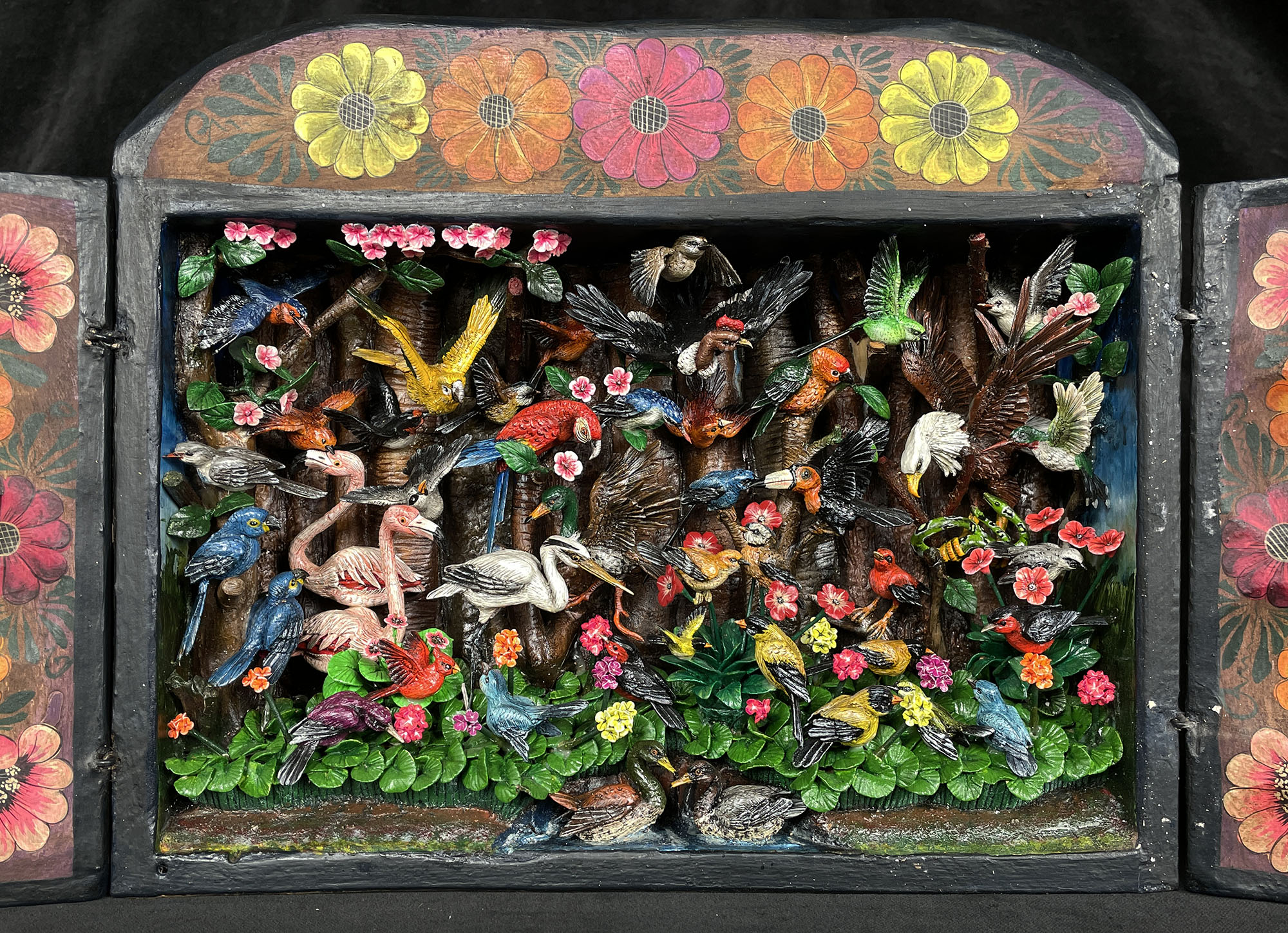 Birds of Paradise - Retablo (version 4)