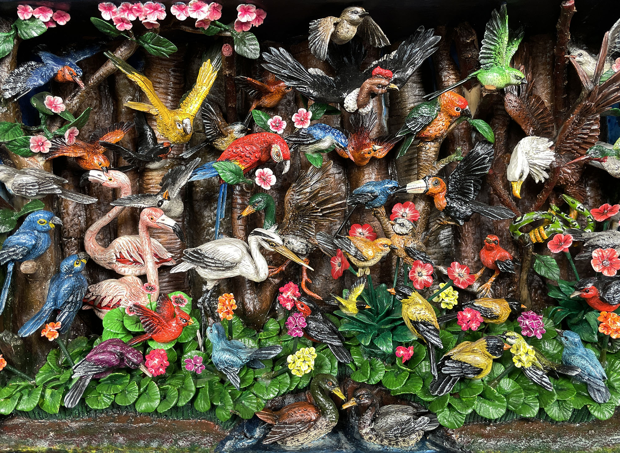 Birds of Paradise - Retablo (version 4)