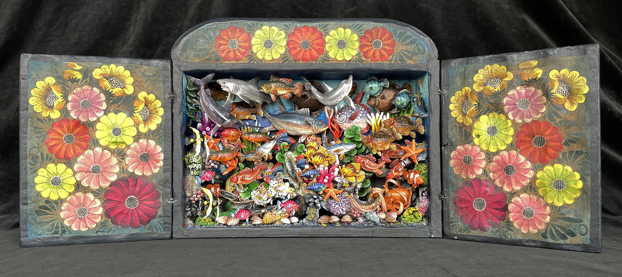 Bajo el Mar II (Under the Sea) Retablo