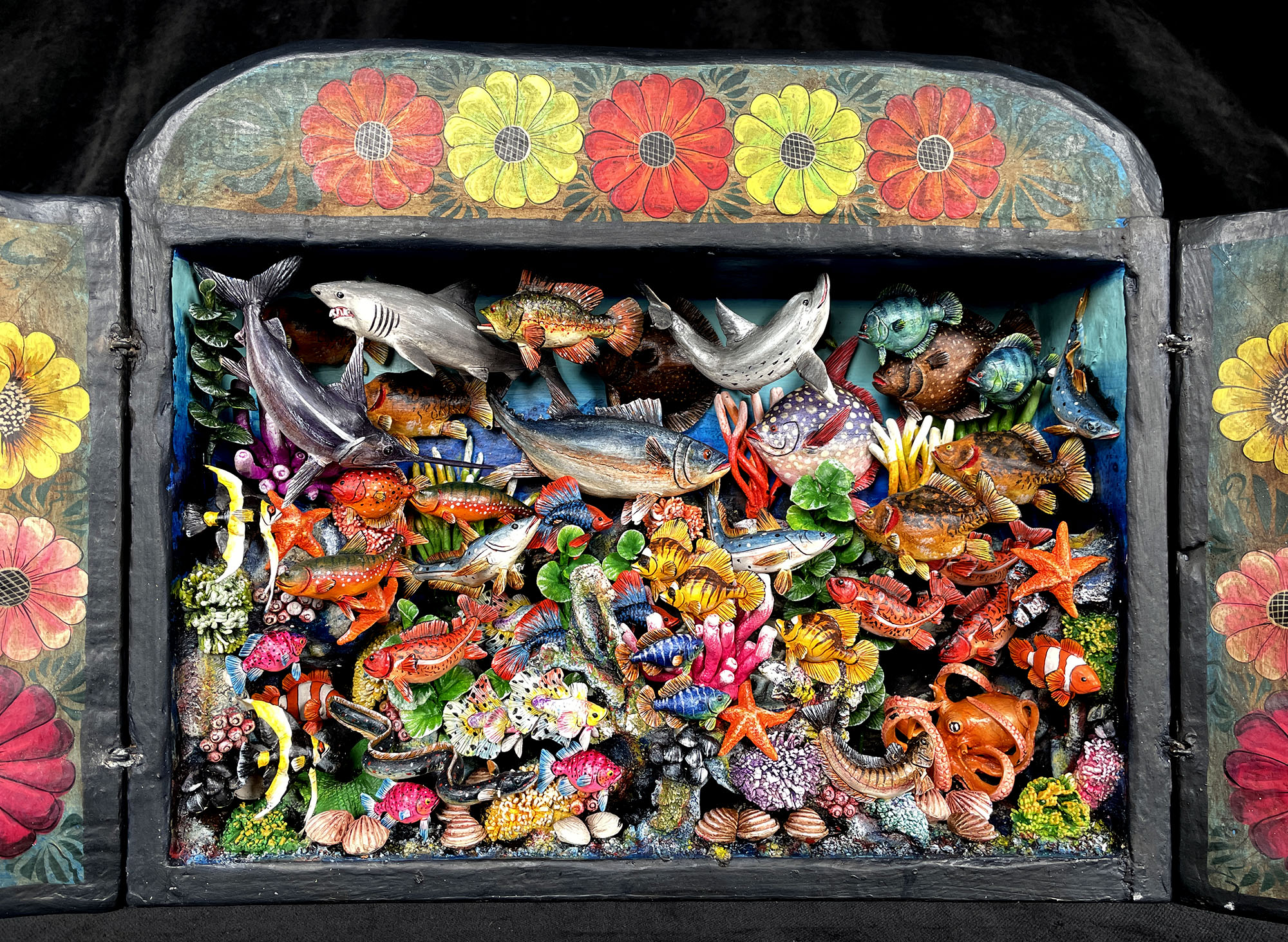 Bajo el Mar II (Under the Sea) Retablo