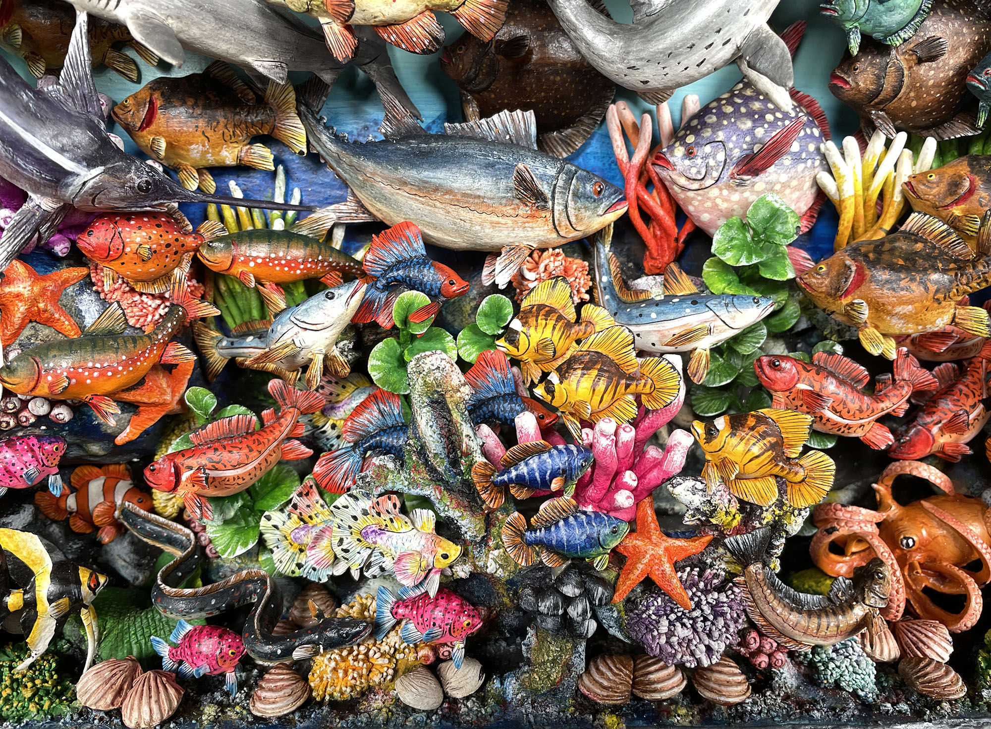Bajo el Mar II (Under the Sea) Retablo
