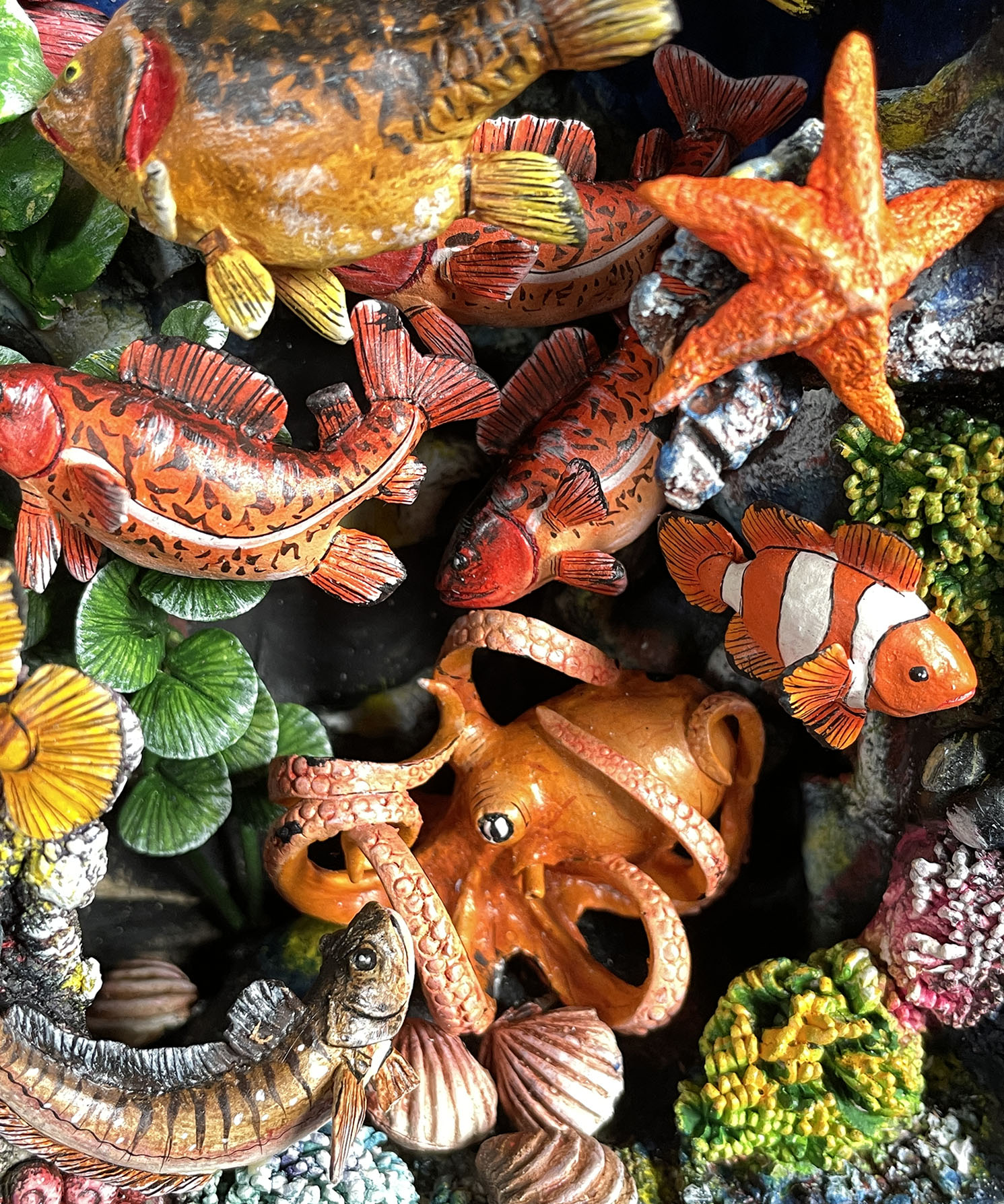 Bajo el Mar II (Under the Sea) Retablo