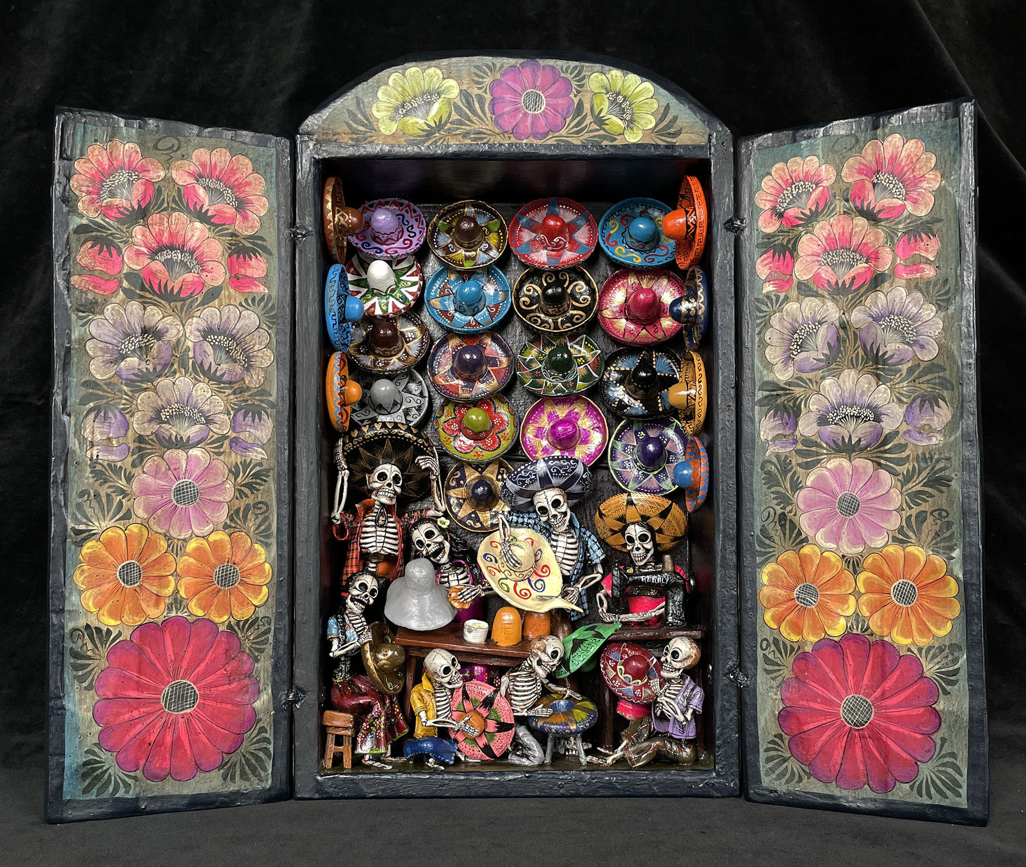 Sombrero Shop of the Dead - retablo