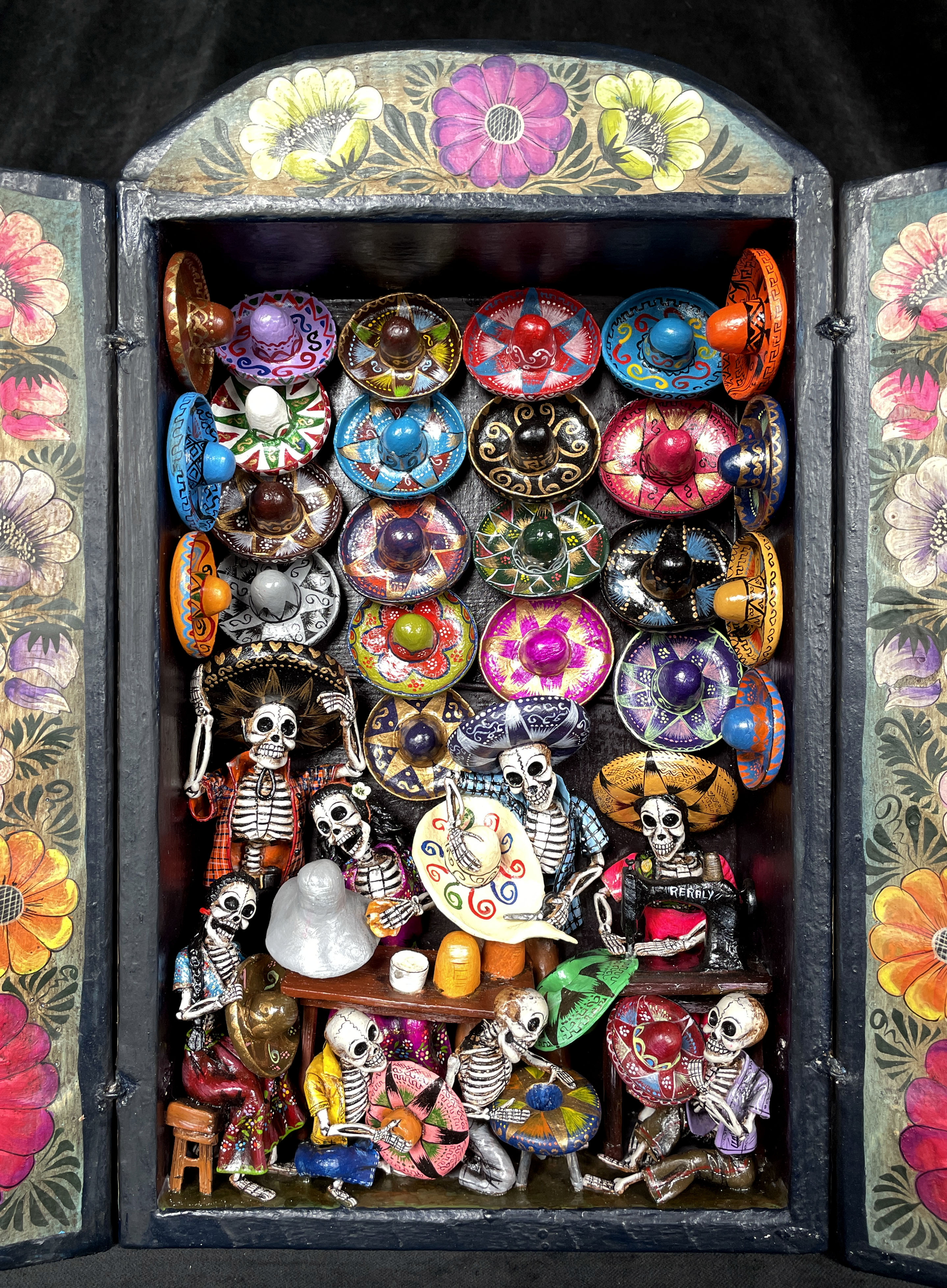 Sombrero Shop of the Dead - retablo