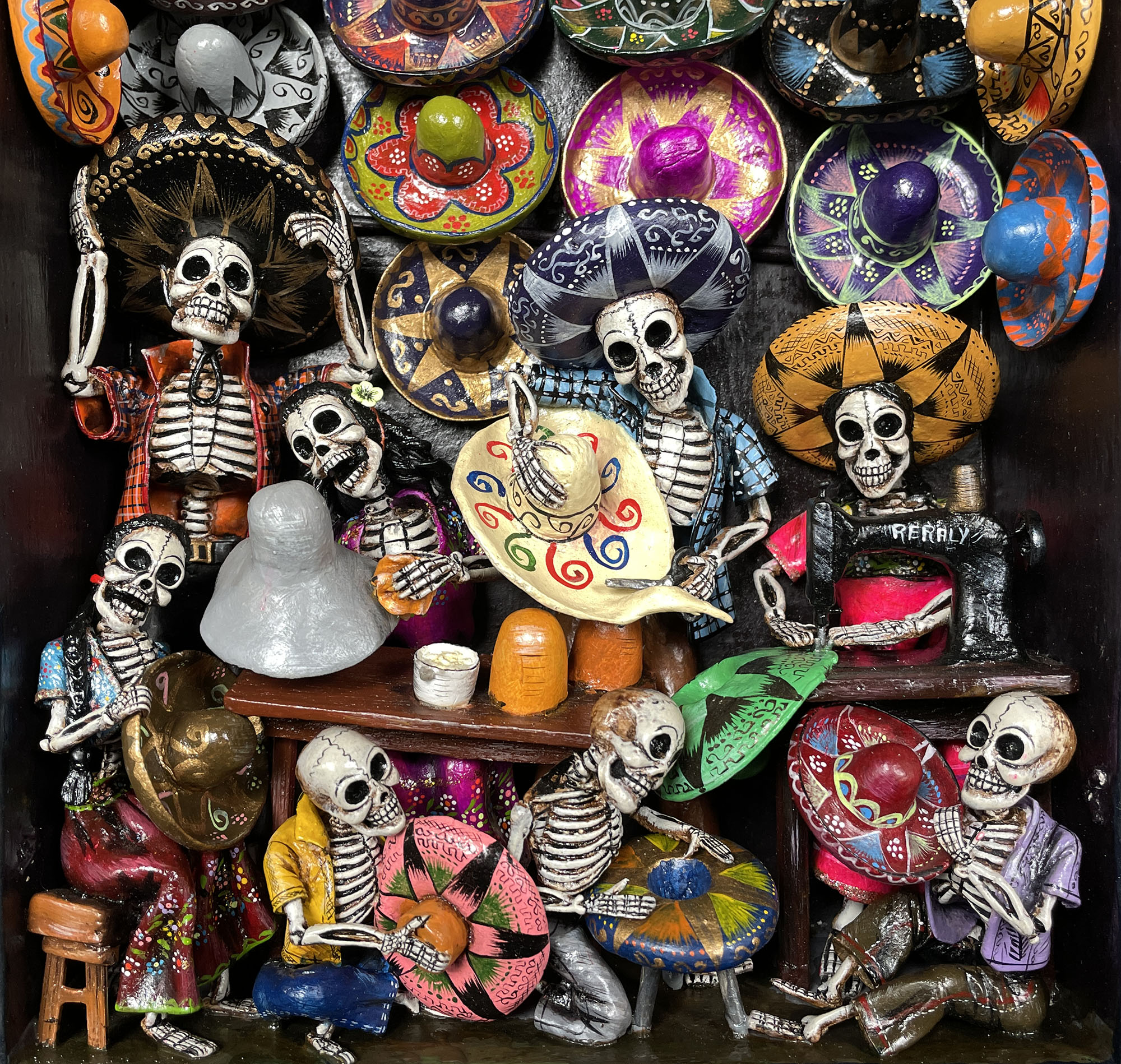 Sombrero Shop of the Dead - retablo
