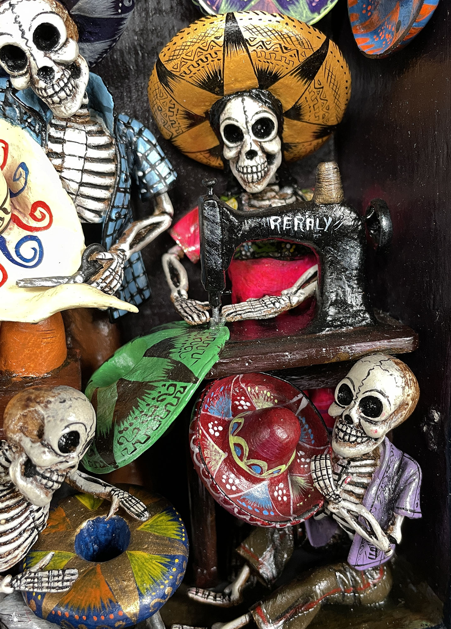 Sombrero Shop of the Dead - retablo