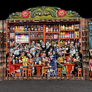 "Bohemia" Cantina de los Muertos - retablo (version 11)