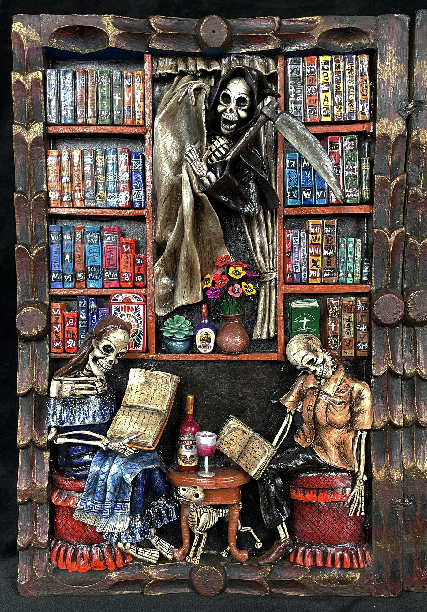 "Bohemia" Cantina de los Muertos - retablo (version 11)