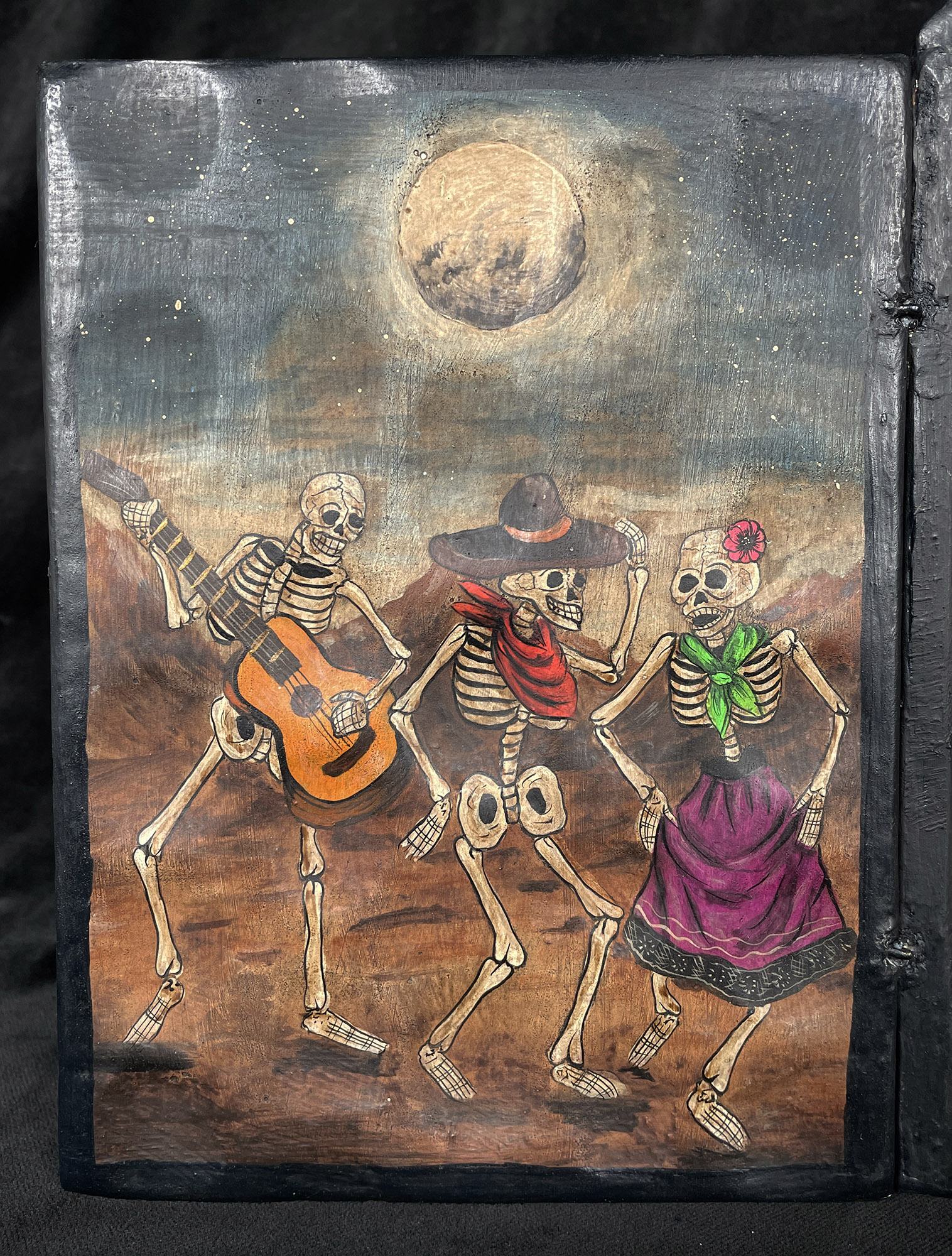 Cantina de los Muertos (Cantina of the Dead) Retablo (version 9)