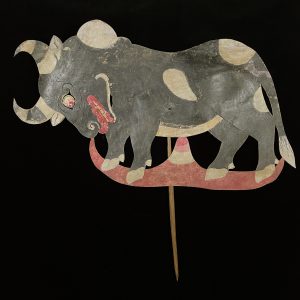 Buffalo - Antique "Wayang Kulit" Javanese Shadow Puppet