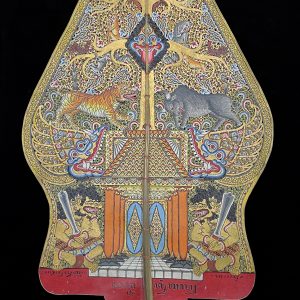 Gayon Fire Monster - "Wayang Kulit" Javanese Shadow Puppet