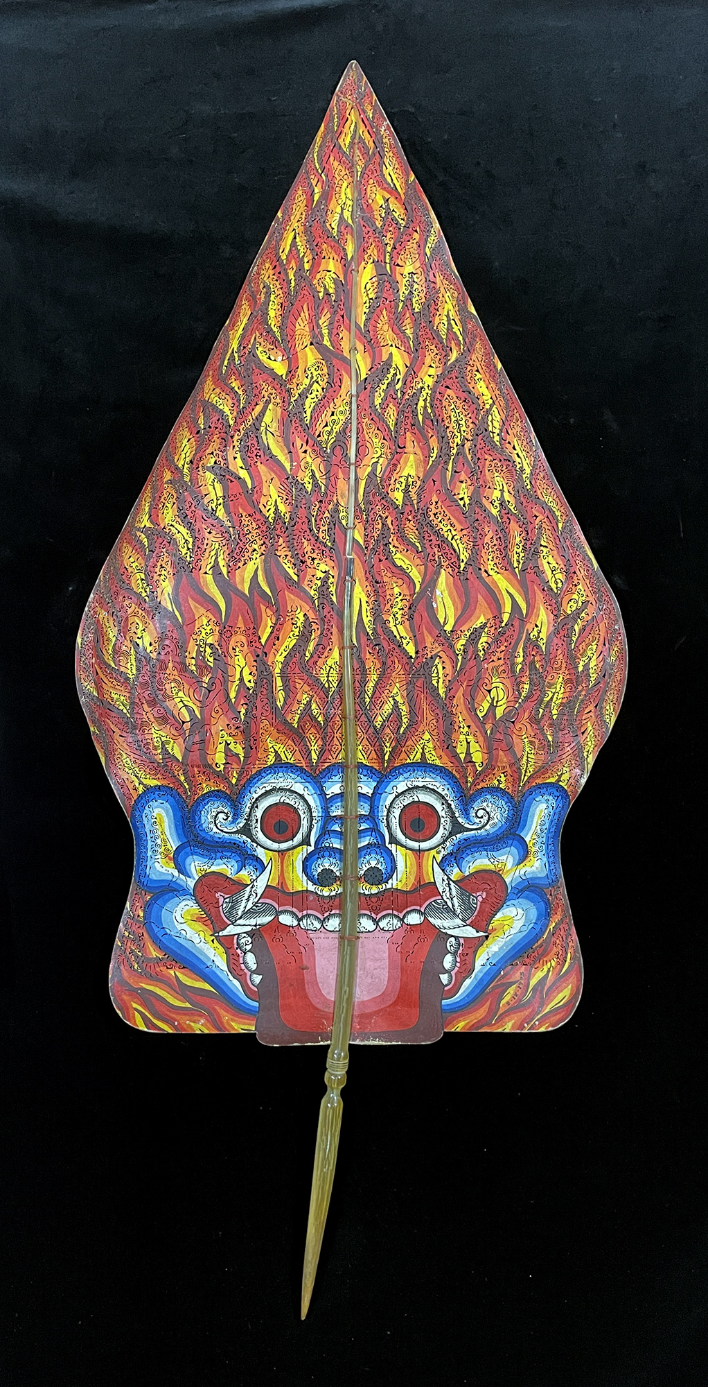 Gayon Fire Monster - "Wayang Kulit" Javanese Shadow Puppet