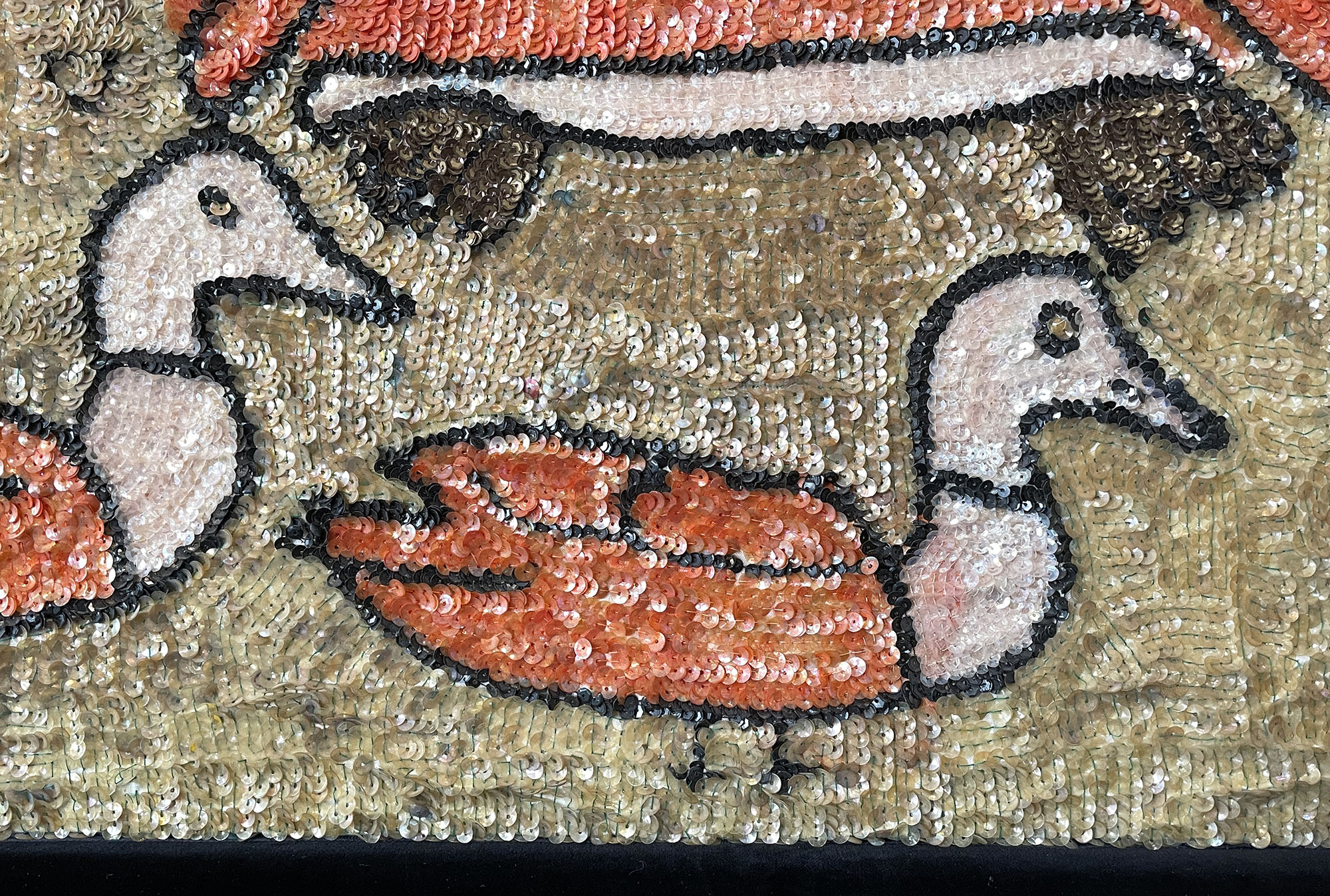 Jesus Carrying the Cross, with Ducks