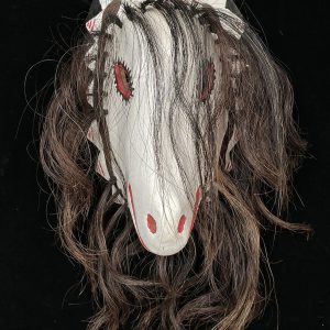 Yaqui or Mayo "Pascola" Goat Mask from Sonora