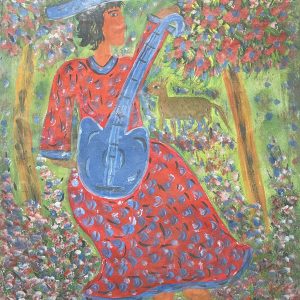 Woman with a Guitar