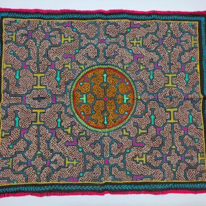 Embroidered Shipibo Cloth