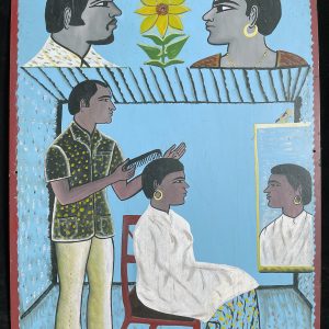 Vintage Rasmané Barber Shop Sign