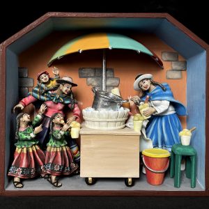 Puesto de Mayuchi (ice cream vendor) - retablo