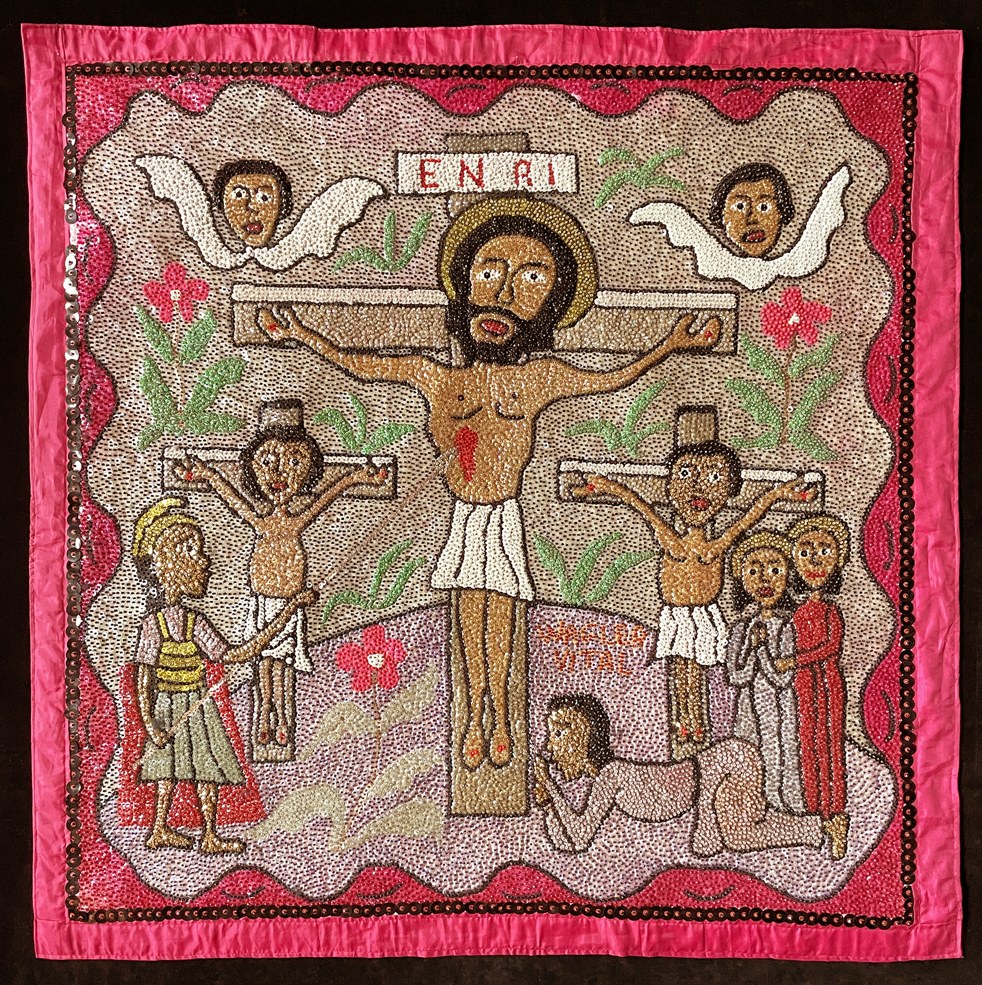 Crucifixion - Vodou Flag