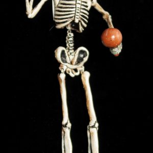 La Calavera con Maracas - articulated skeleton