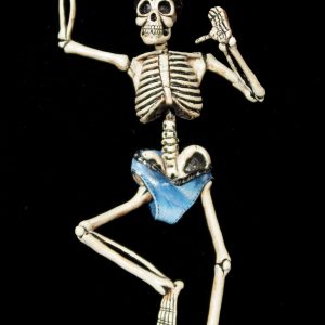 La Calavera Atletica - articulated skeleton