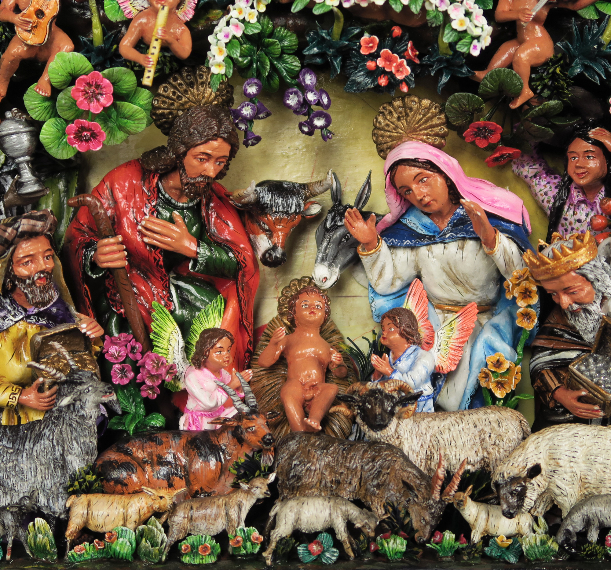 Nacimiento -Nativity Retablo