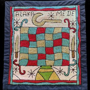Azaka Mede - Vodou Flag