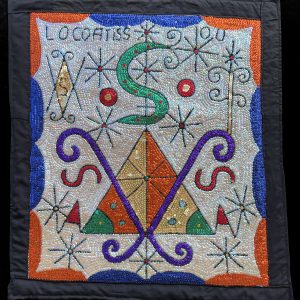 Loco Atissou - Vodou Flag