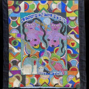 Les Sirenes Diamant - Vodou Flag