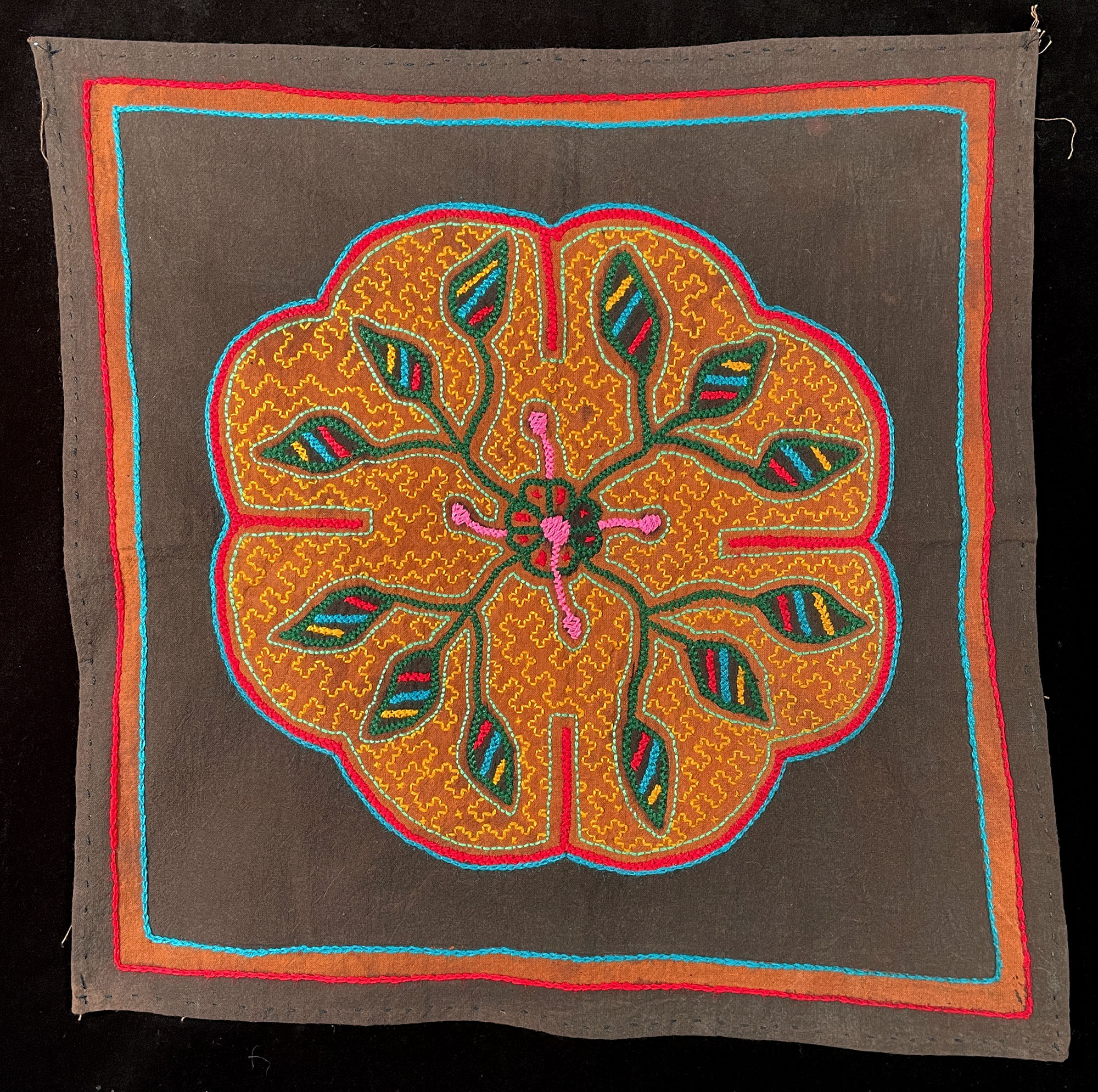 Embroidered Shipibo Cloth