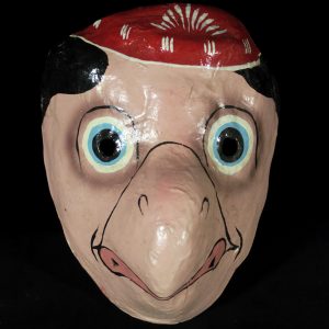 Mexican Papier Maché Parrot Mask
