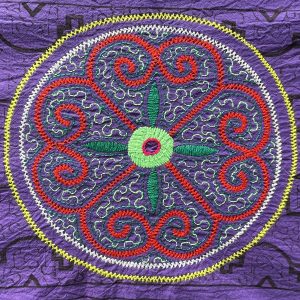 Embroidered Shipibo Cloth Runner